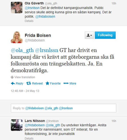 @fridaboisen är chefredaktör på Göteborgs-Tidningen (GT)